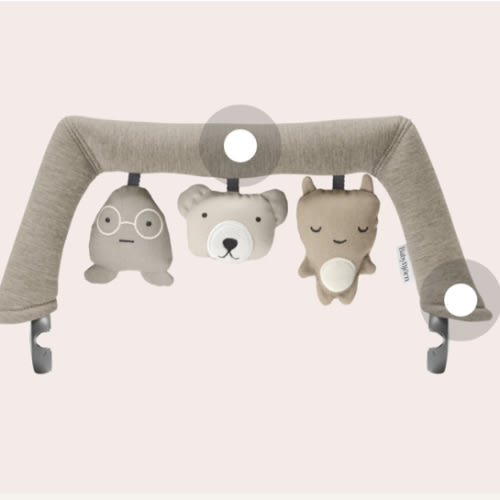 BabyBjörn Toy for Bouncer – Soft friends