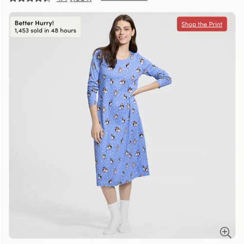 Women's Cotton Long Sleeve Midcalf Nightgown | Lands' End