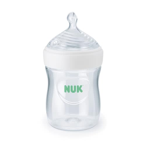 NUK Simply Natural Baby Bottle with SafeTemp