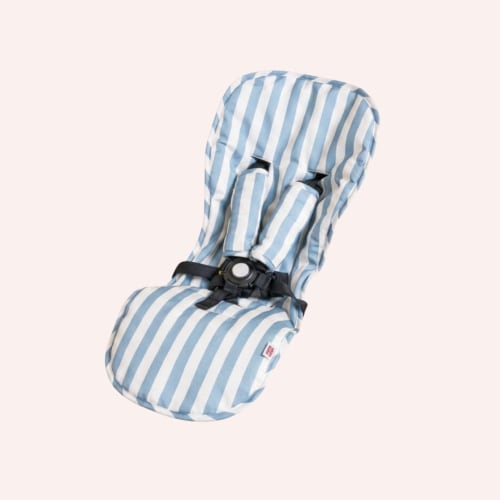 Cosy Pram Liner and Harness Protector - French Blue