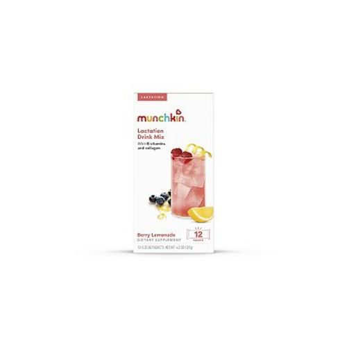 Munchkin Lactation 12-pk. Drink Mix Berry Lemonade