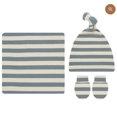 Lincoln Ribbed Newborn Hat Bundle
