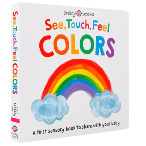 Milu See, Touch, Feel Colors Game Book Seetouchfeel Roger Priddy Original English Board Books