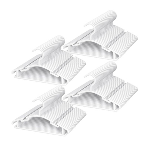 White - GoodtoU Baby Hangers 100Pack Kids Plastic Baby Clothes Hangers for Closet Small Children Infant Toddler Child