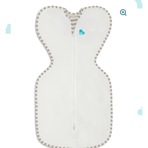 Swaddle Up™ 1.0 TOG Organic Cotton Cream