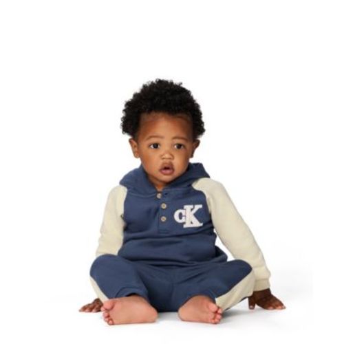 Baby Boys' Color Block Logo Fleece Hoodie and Joggers, 2-Piece Set