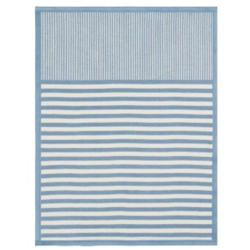 Sweet Pea Stripe Fog Mini Blanket