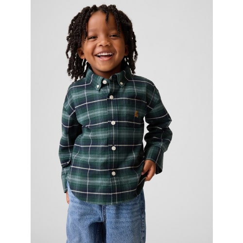 Baby & Toddler Print Oxford Big Shirt