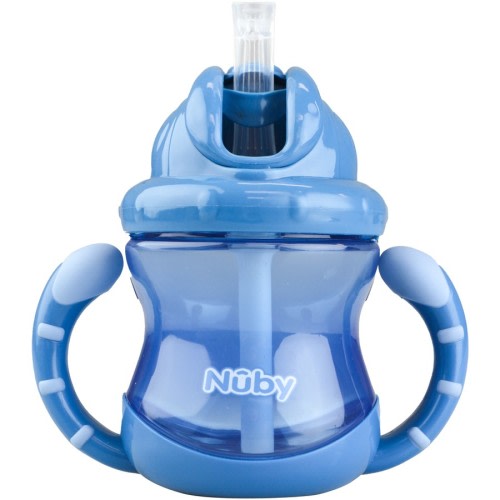 Nuby Flip-it Straw Bottle with Handle