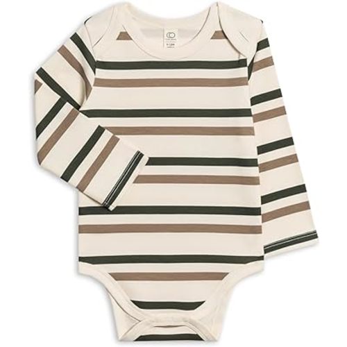 Colored Organics - Organic Cotton Baby Bodysuit - Long Sleeve Infant One Piece