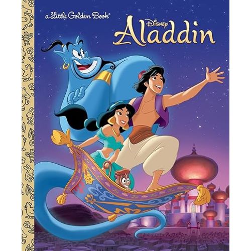 Aladdin (Disney Aladdin) (Little Golden Book) Hardcover – Picture Book, August 24, 2004