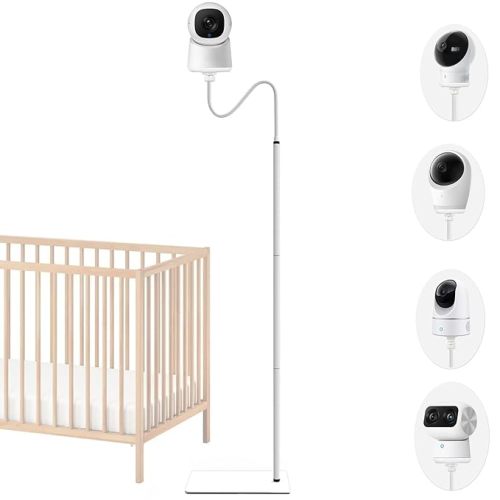 EYSAFT Baby Monitor Floor Stand Holder Mount Compactible for eufy E20,E21,E30, Indoor Cam S350,Spaceview E110, Spaceview pro E210,E220