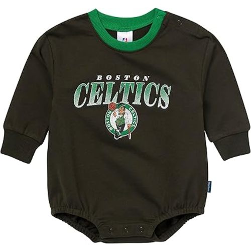 Gerber NBA unisex-baby Nba Team Sweatshirt Bubble Romper