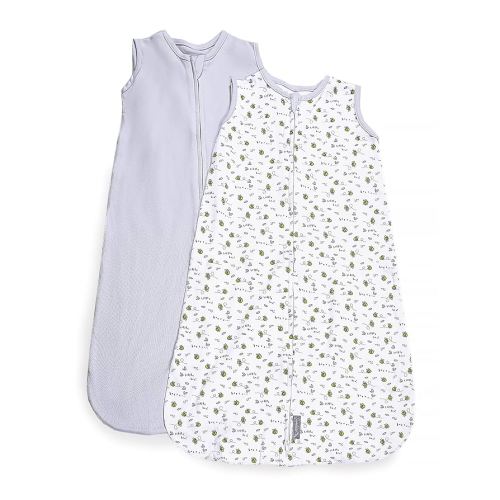 SwaddleMe by Ingenuity Night Sack Sleeper, For Ages 6-12 Months, 16-24 Pounds, Up to 30 Inches Long, 2-Pack Loose-fit Baby Swaddle Sack Wearable Blanket