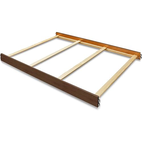 Sorelle Furniture Toddler and Full-Size Bed Adult Rails, Wood Bed Rail & Crib Conversion Kit, Converts Crib to Toddler or Full Bed, # 215 - Chocolate