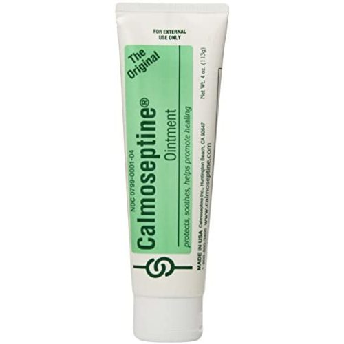 Calmoseptine Ointment Tube, 4 Ounce (Pack of 3)