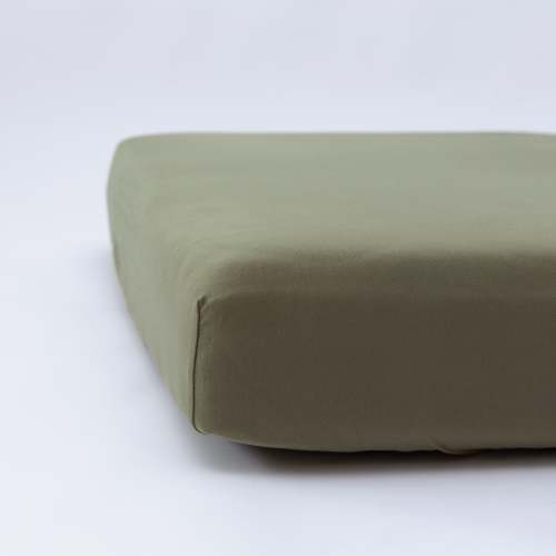 Olive Crib Sheet – Brave Little Ones