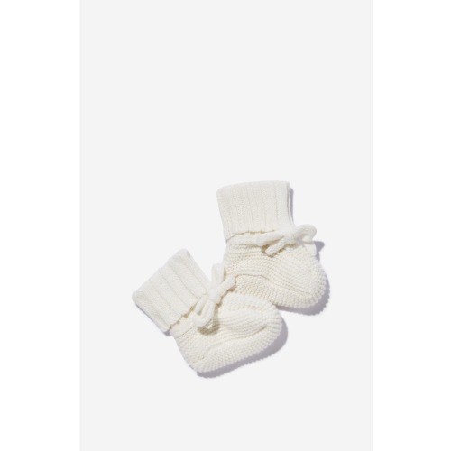 Kid's Baby Organic Blend Knit Booties