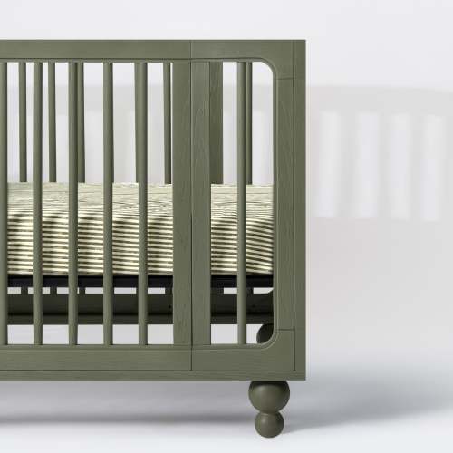 Crib Sheet in GOTS Certified Organic Brushed Cotton by Nate Berkus