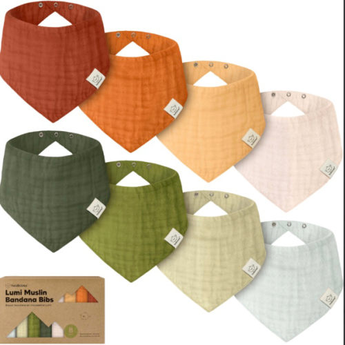 Organic Cotton Baby Bandana Bibs – KeaBabies