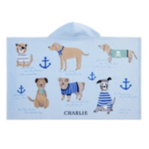 Salty Dog Kid Beach Hooded Towel UPF 50+
