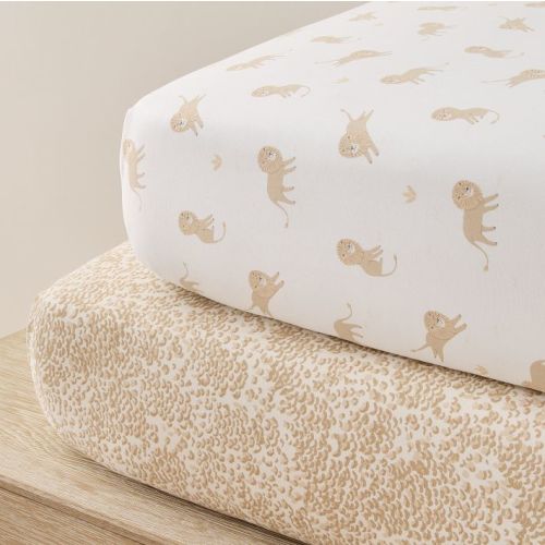 Neutral Nursery Crib Sheet Bundle
