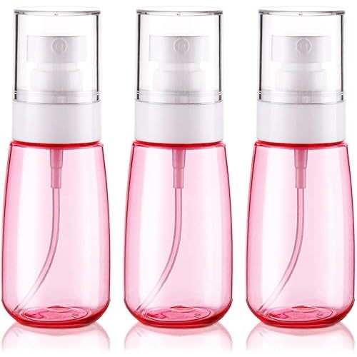 2 oz. Pink Spray Bottles - 3 Pack