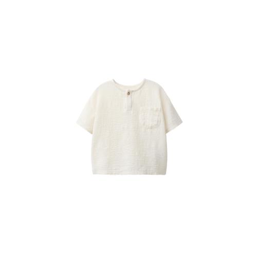 COMBINATION POCKET T-SHIRT - Ecru | ZARA United States