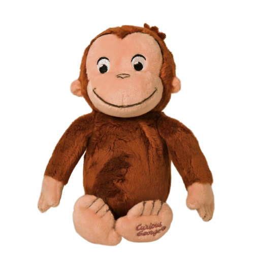 Kids Preferred Curious George Monkey Stuffed Animal Plush, 8 Inches
