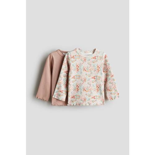 2-pack Ribbed Cotton Tops