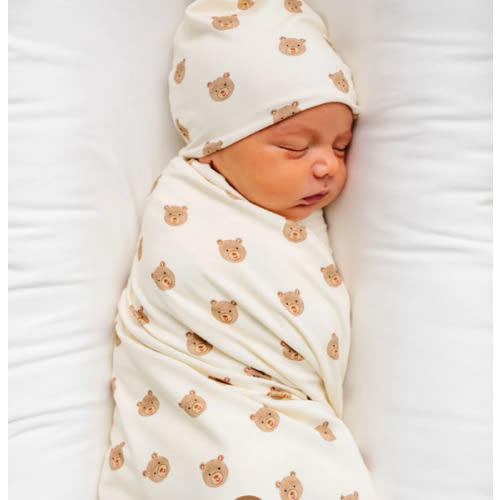 Teddy Swaddle Blanket