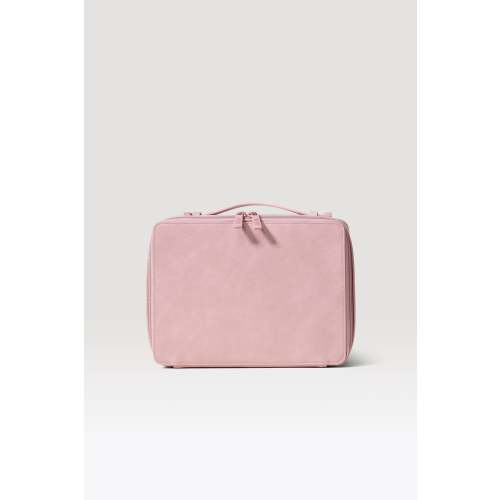 BÉIS 'The Cosmetic Case' In Atlas Pink - Pink Makeup Organizer & Travel Case
