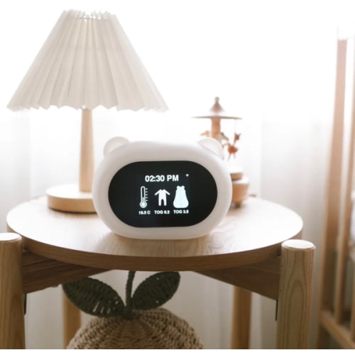 Baby Sleepwear Guide, Night Light and Thermometer