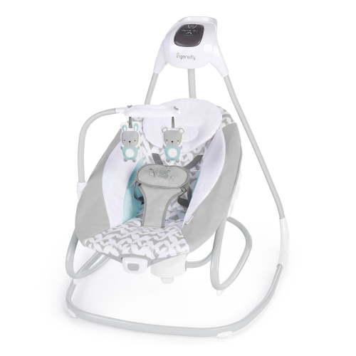 Ingenuity SimpleComfort Compact Soothing Swing & Rocker - Raylan, Age Group 0 - 9 Months; from 6 to 20 lbs - Walmart.ca
