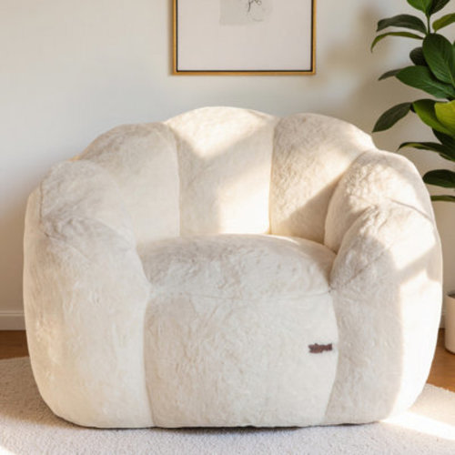 Trule Floral Shaped Bean Bag Chair & Reviews | Wayfair