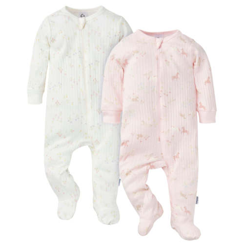 2-Pack Baby Girls Ponies Sleep 'N Plays – Gerber Childrenswear