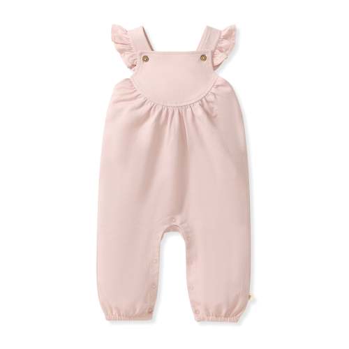 Organic Baby Girl Curved Yoke Jumpsuit – Burt's Bees Baby