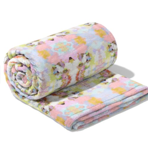 Brooks Avenue Pink Fleece Blanket
