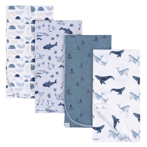 Flannel Receiving Blanket (4 Pack)