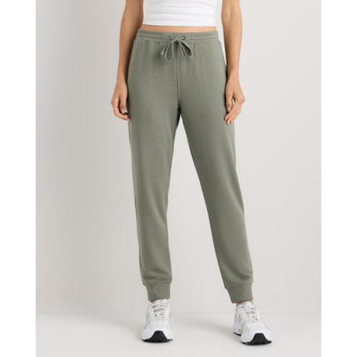 SuperSoft Fleece Joggers in Dried Fig