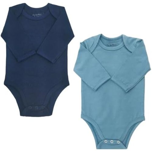 123 Bear Baby Cotton Spandex Infant Long Sleeve Bodysuits