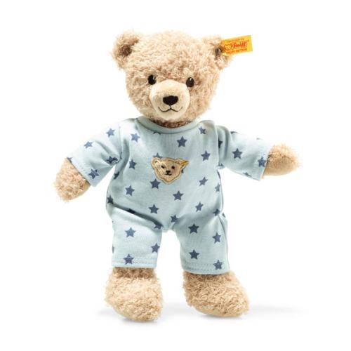 "Teddy and Me" Baby Bear in Blue Pajamas