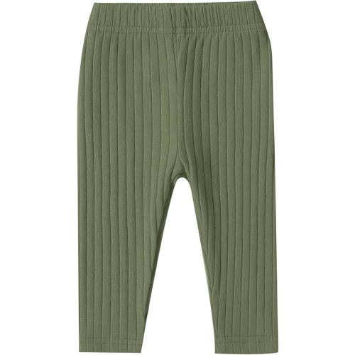 DREAM BUS Baby Girl Boy Pants Toddler Leggings Solid Ribbed Toddler Sweatpants Infant Newborn Leggings Baby Boy Jogger Pants