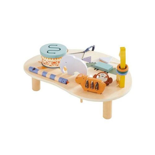 Wonder & Wise Wooden Mini Music Maker: Baby Musical Toy, Educational Focus on Creativity, Fine Motor Skills