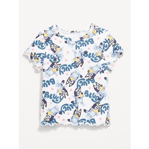 Bluey™ Ribbed Graphic T-Shirt for Toddler Girls
