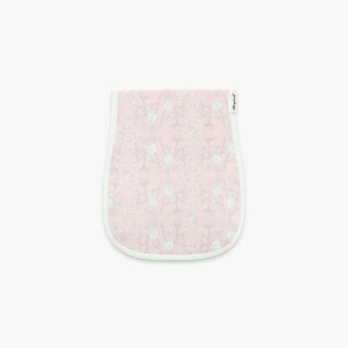 Bird's Song Burp Cloth - Pink | Gooselings