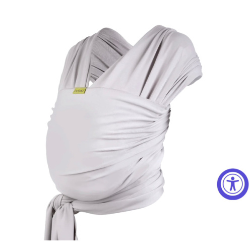 Boba Baby Wrap Carrier (Serenity Light Grey) | Shop Boba Baby Wrap Carrier – Boba Inc.
