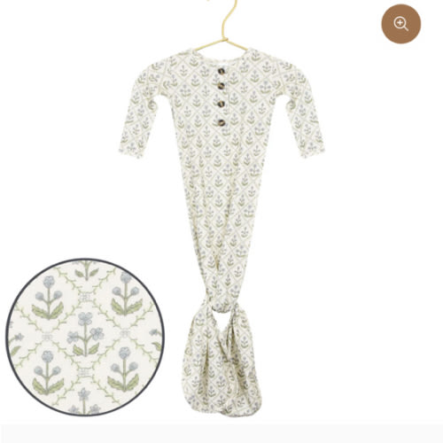 Etta Knotted Gown - Newborn