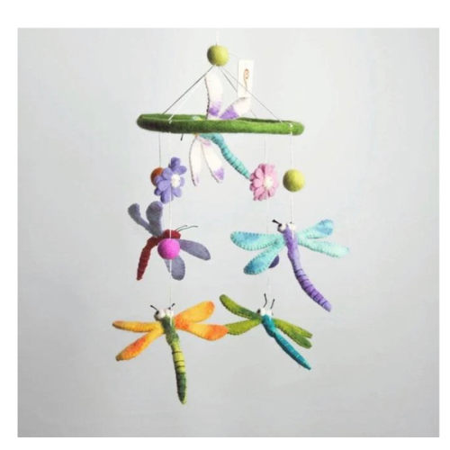 Felted Wool Mobiles from The Winding Road
