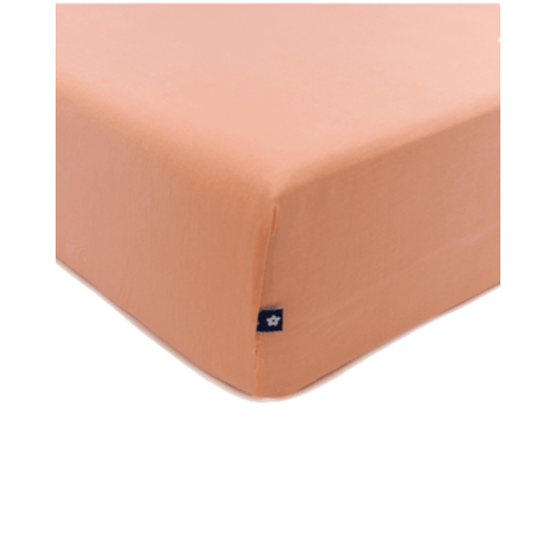 Crib Sheet in Peach